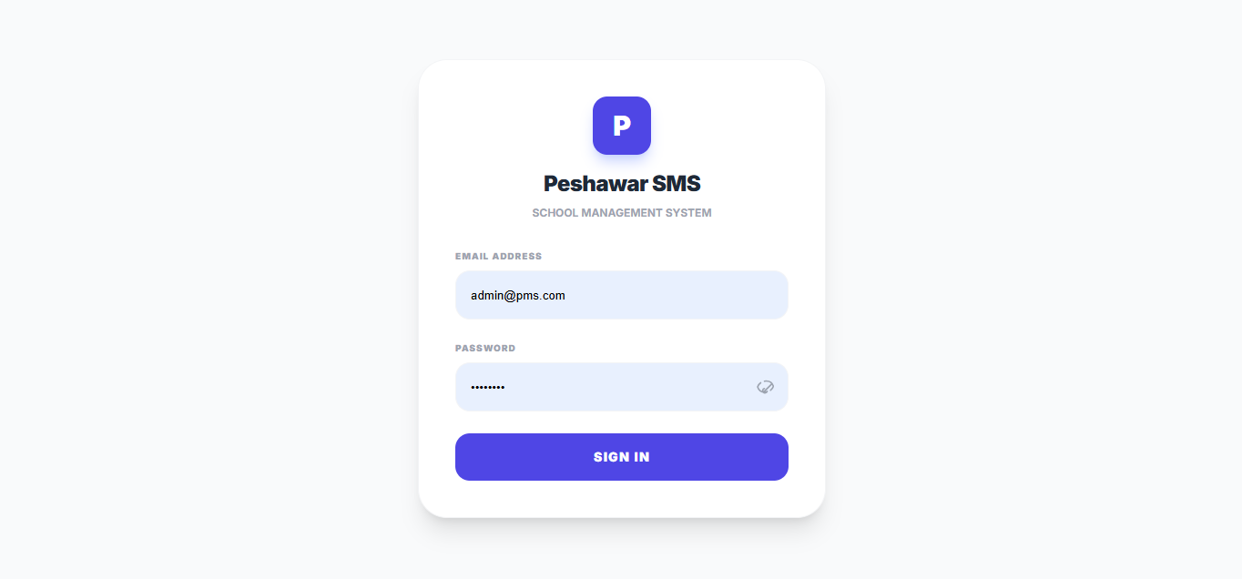 All-in-One School Management & Fee Portal screenshot 1